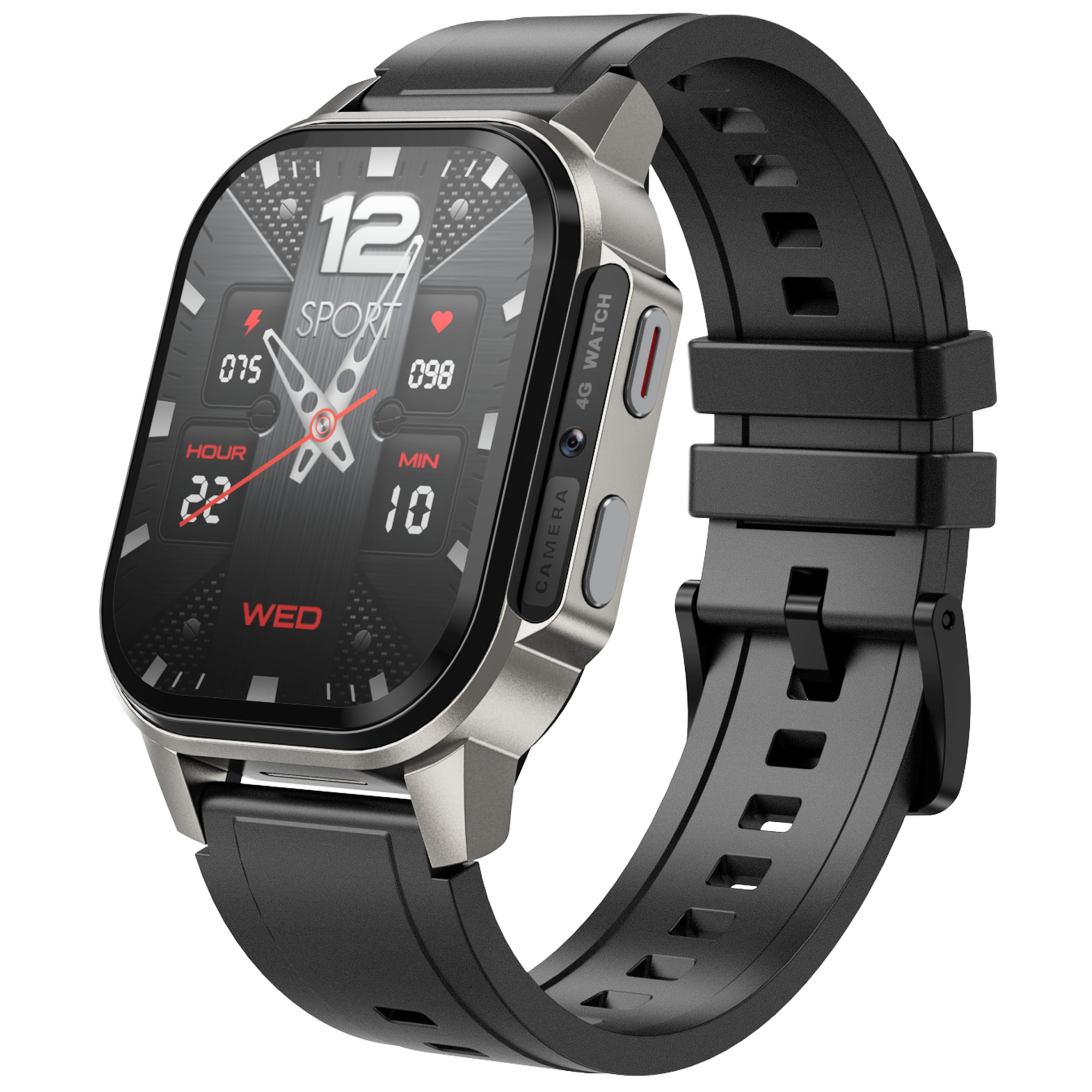 idealSTORE EasySIM® Smartwatch, 2,13 инча AMOLED екран, камера