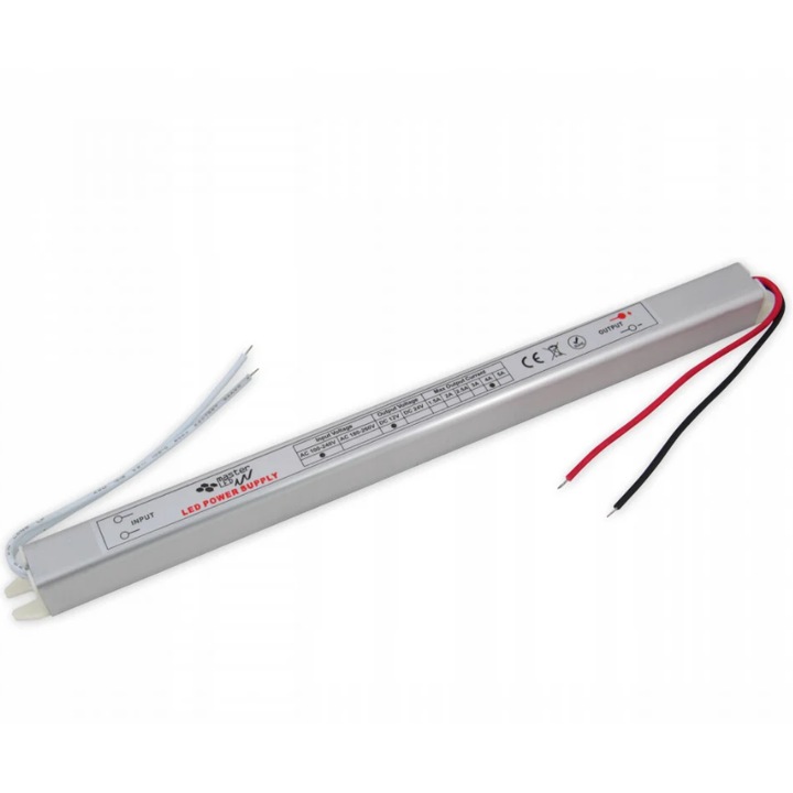 Sursa alimentare slim banda LED 12V, 5A, 60W