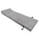 Saltea pliabila/fotoliu, FDM, Sara Mini, 70x200x9 cm, Gri deschis, fermitate moale-medie