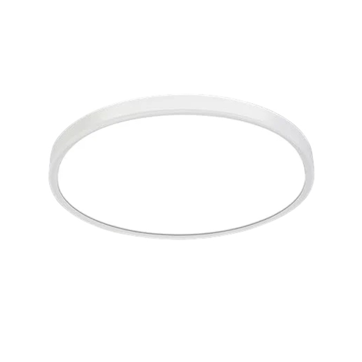 Plafoniera Semlos 18W, 1600 Lm, alb natural, 4000K, plastic, 23 x 2.4 cm