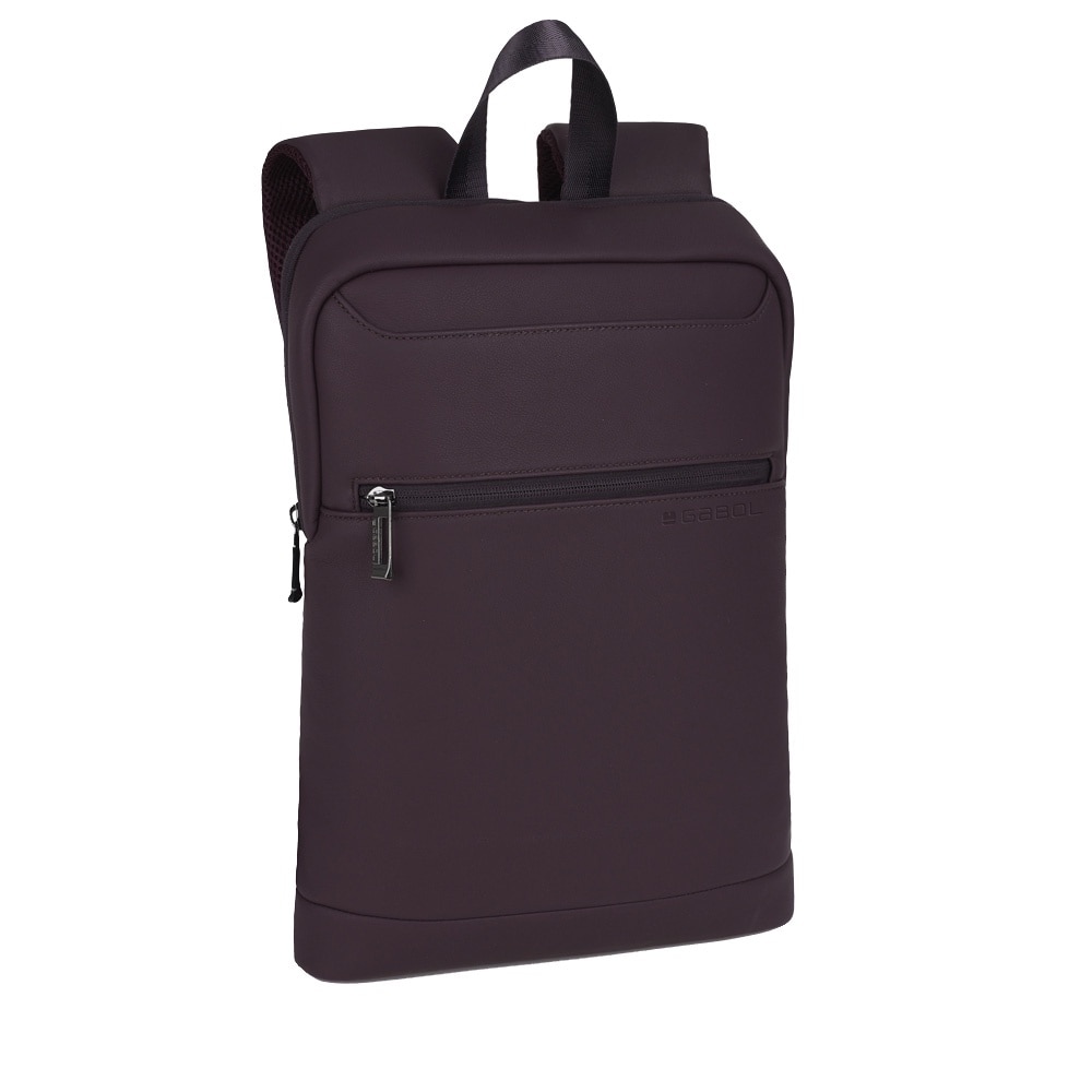 Ghiozdan laptop Gabol 14 inch piele eco colectia Pause 4.4 litri