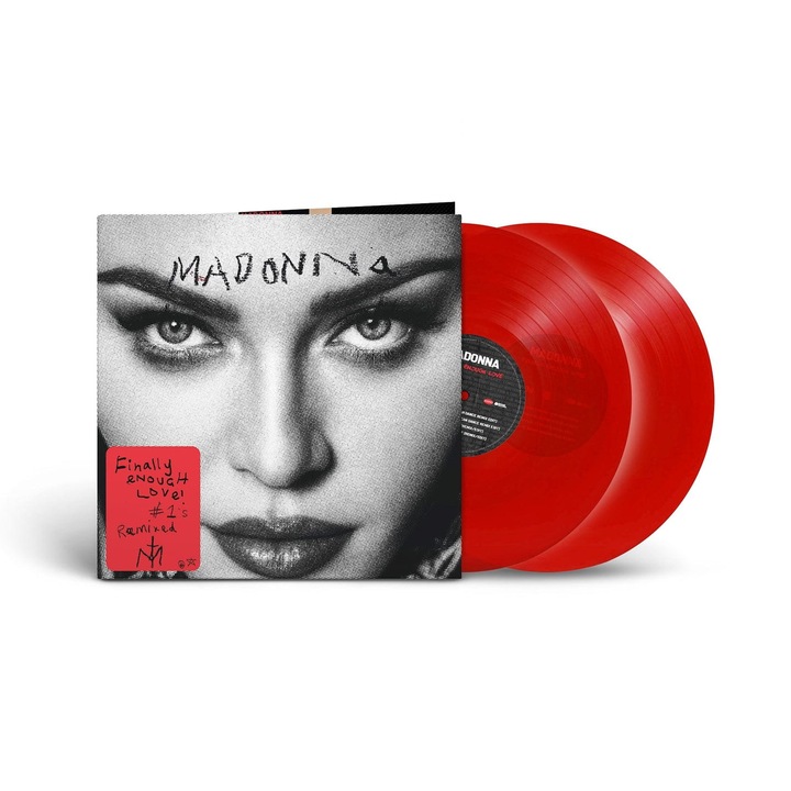 Vinil MADONNA Finally Enough Love, Rhino, Pop, 2LP gatefold, rosu