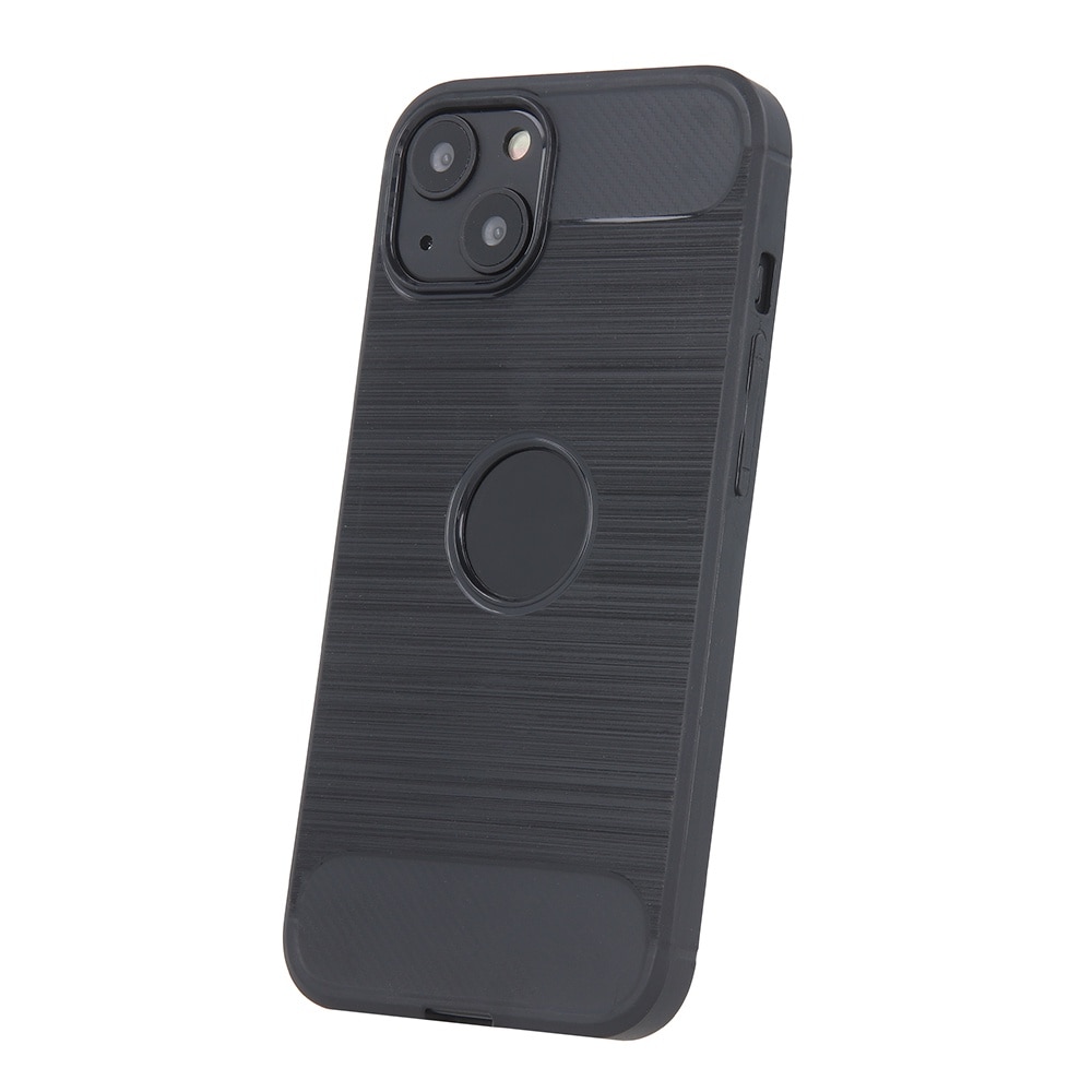 Husa de Protectie Compatibila cu APPLE iPhone 15 PRO MAX, Silicon, Rezistenta la socurilor, Negru Carbon