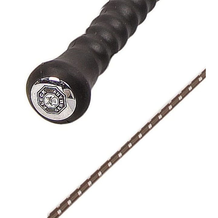 Ostor Dr. FLECK, gumi, 120cm, fekete