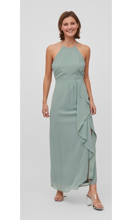 Рокля, Vila, 07612, Полиестер, 42 EU, Зелена