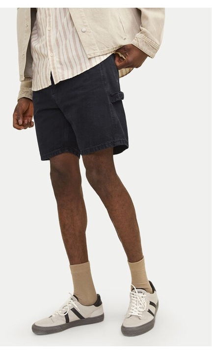 Férfi nadrág, Jack & Jones, 7043, pamut, fekete