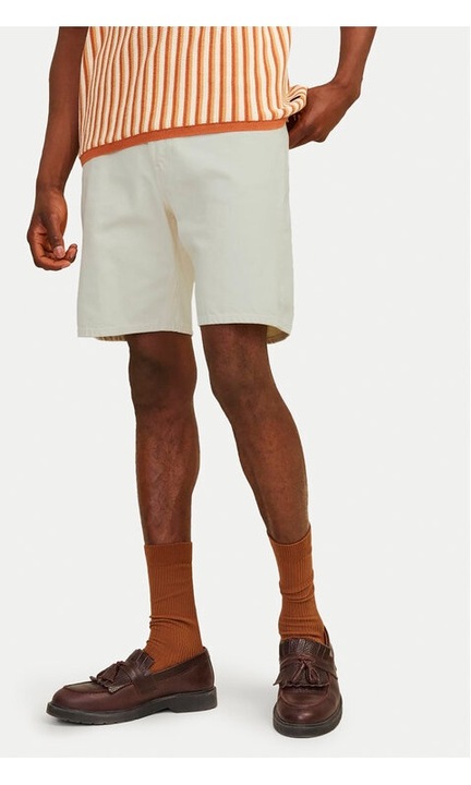 Férfi nadrág, Jack & Jones, 82510, pamut, ekrü