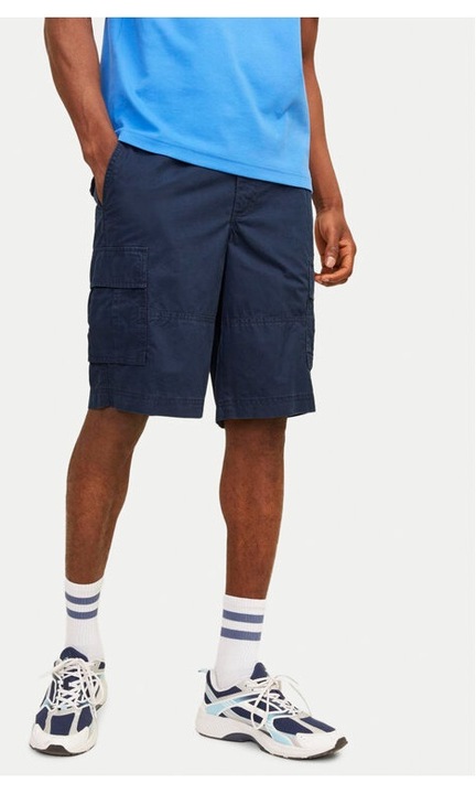 Férfi nadrág, Jack & Jones, 7800, pamut, sötétkék