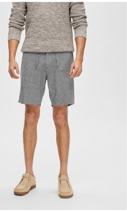 Férfi nadrág, Selected Homme, 42982, pamut, szürke