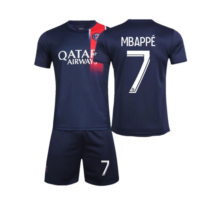 Детски комплект Paris Football Mbappe, Многоцветен