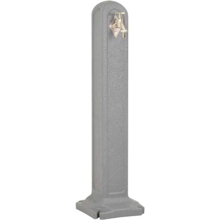 Masca Mercaton pentru Robinet de Gradina cu Adaptor pentru Furtun, Plastic, 90 cm, 1/2″, Gri