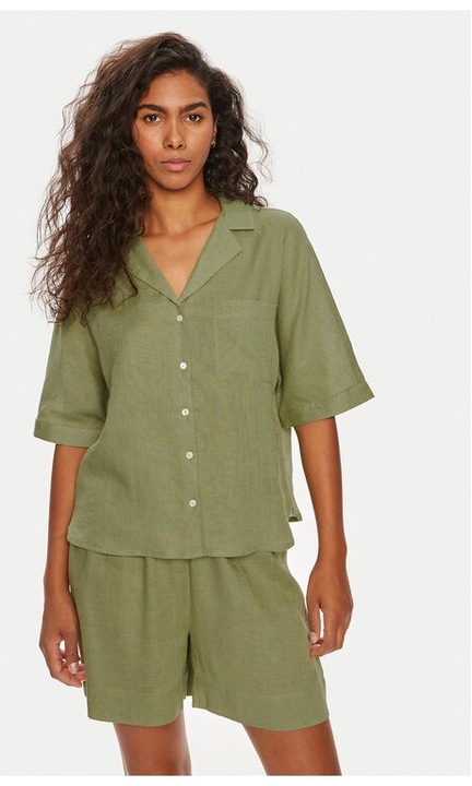 Női ing, Csak, 23882, Viskóz, Khaki