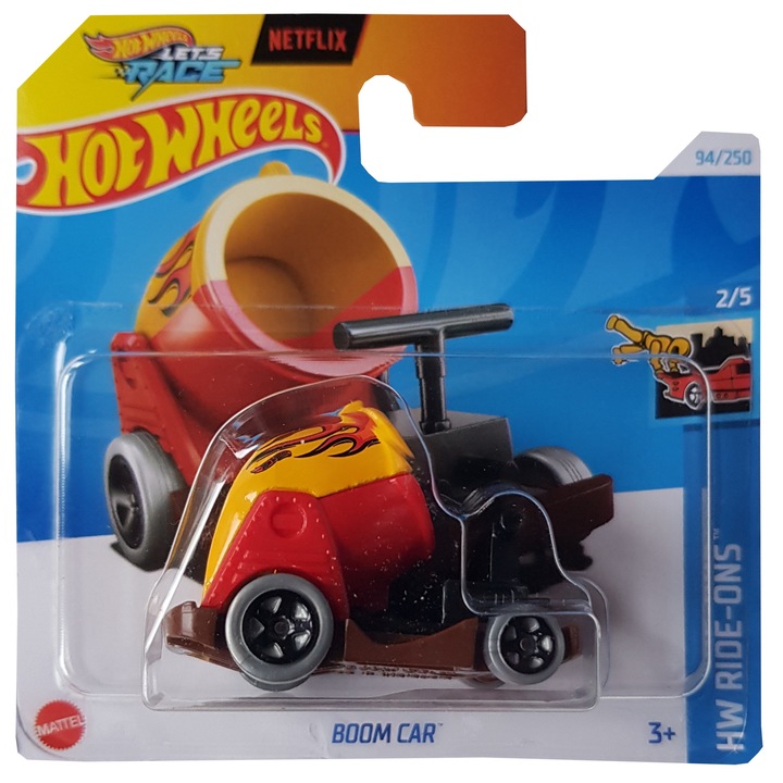 Hot Wheels fémautó, Boom Car, 1:64