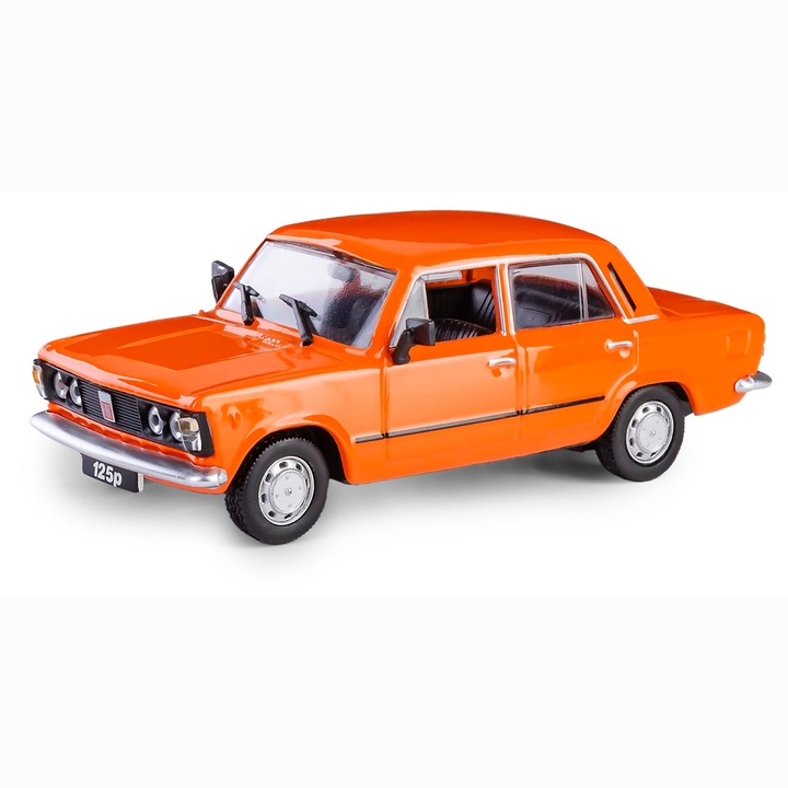 Fiat 125P Оранжев автомобил 1:43
