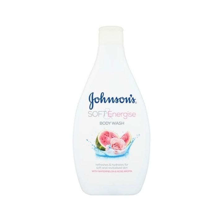 Johnson's Душ гел 400 ml Soft&Energise Диня Роза