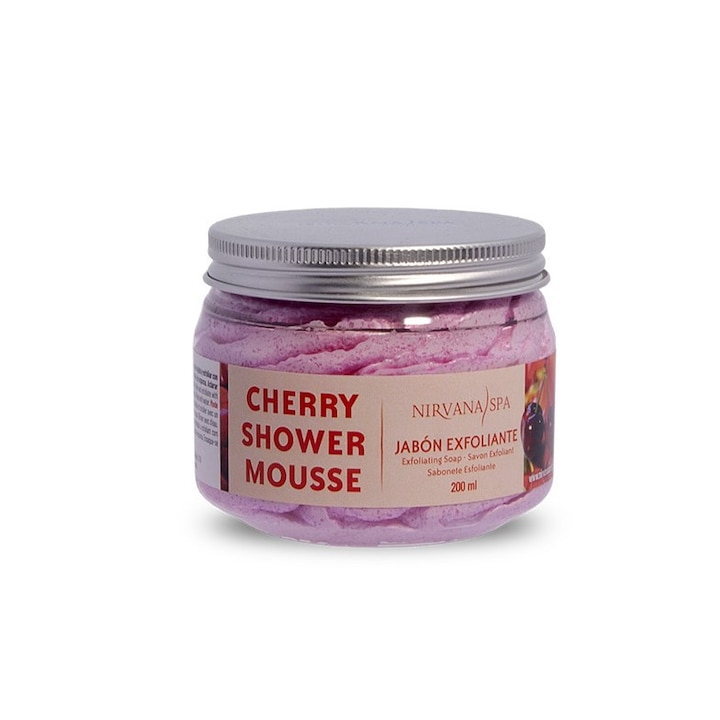 2 db-os ápolószer készlet, cherry Shower Mousse és cseresznyeolaj