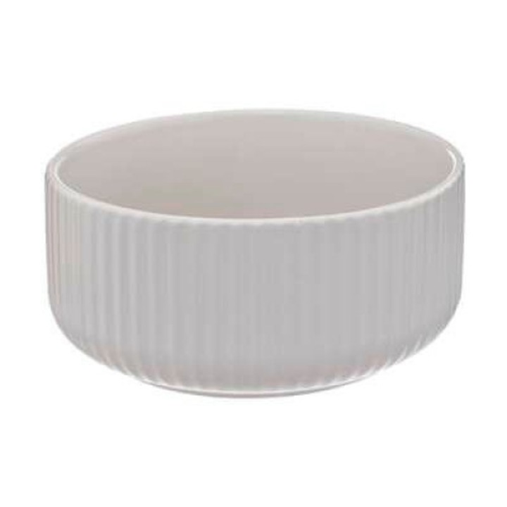 Bol 5five Simply Smart, Cotele, ceramica, 800ml, alb