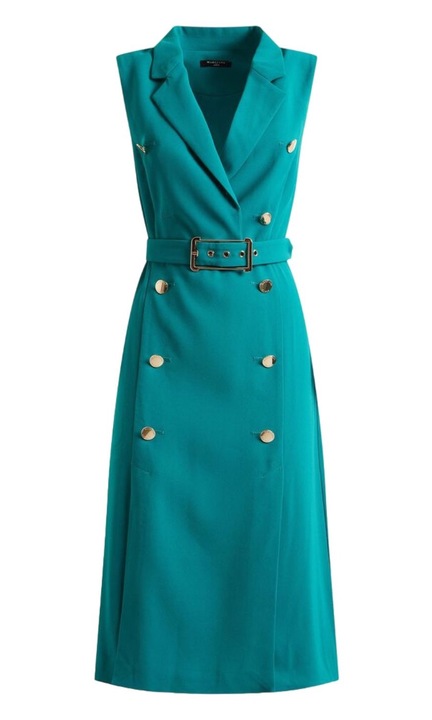 Рокля, Guess, Полиестер, Зелена, 2XL INTL