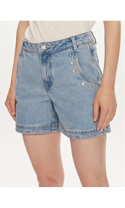 Női nadrág, Vila, 09136, Pamut, 42 EU, Kék