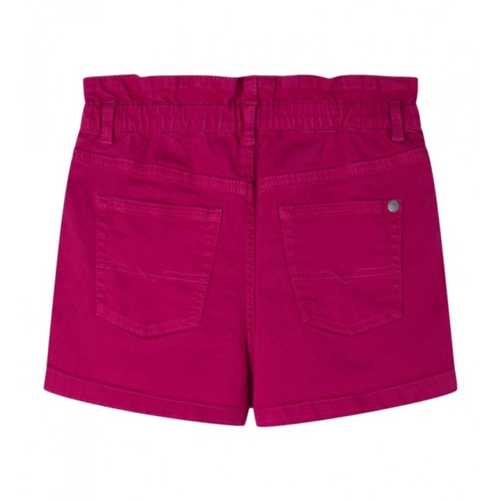 Rózsaszín farmer rövidnadrág lányoknak Pepe Jeans Resse rózsaszín pamut, 140 CM