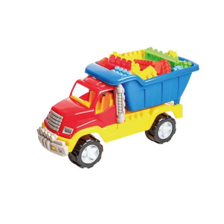 Set de constructie 64 piese Burak Toys Legomion mare