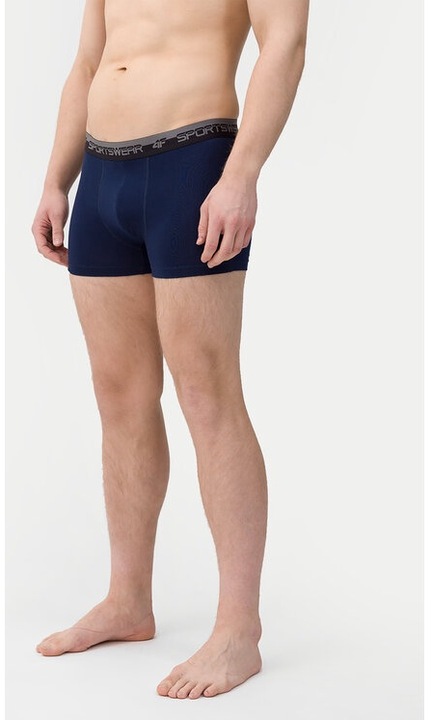 Set 2 perechi boxeri, 4F, 22804, Bumbac, Multicolor