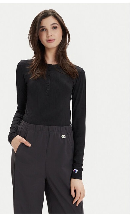 Дамско боди, Champion, 91605, Полиестер, S INTL, Черно