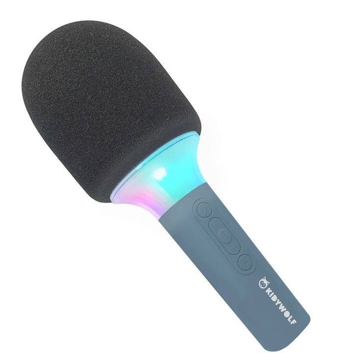 KIDYMIC gyerek karaoke mikrofon, kék