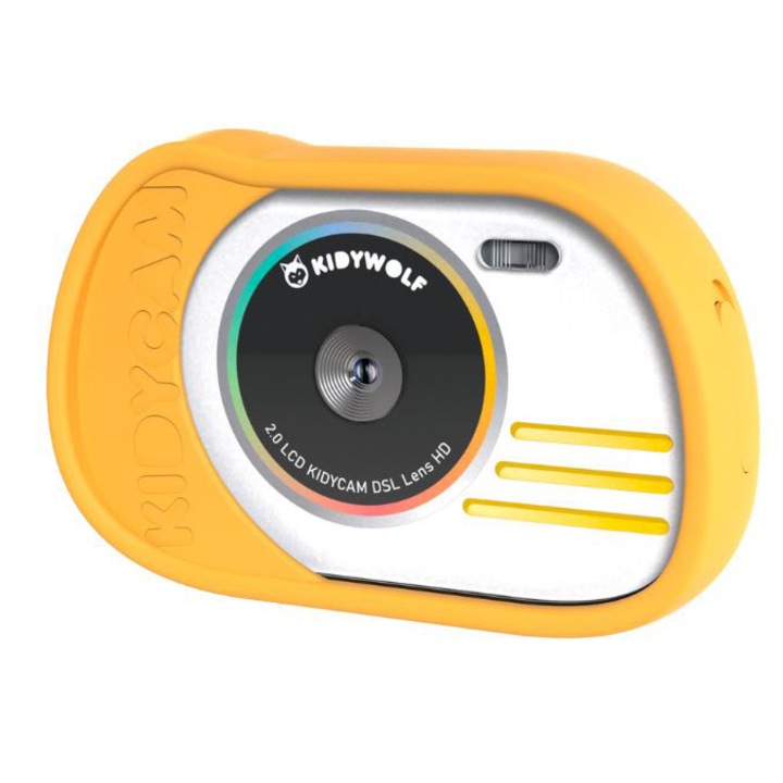 Camera foto-video digitala pentru copii KIDYCAM, portocaliu