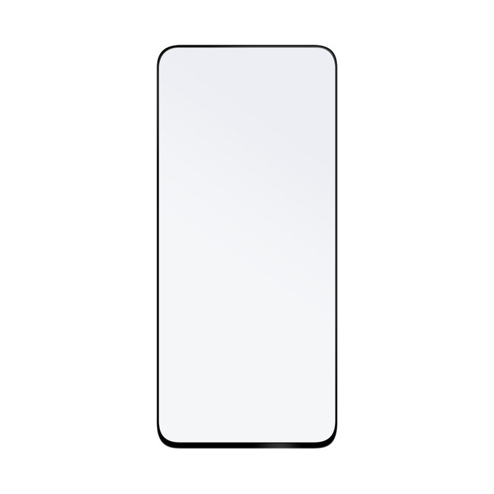 Fixed Teljes képernyős 2, 5D-s edzett üvegfólia a Realme 12x/12 5G készülékekhez, fekete keret, FIXGFA-1377-BK