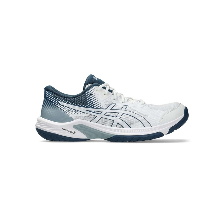 Pantofi sport barbati, Asics, Textil, Alb/Albastru, Alb/Albastru, 43.5