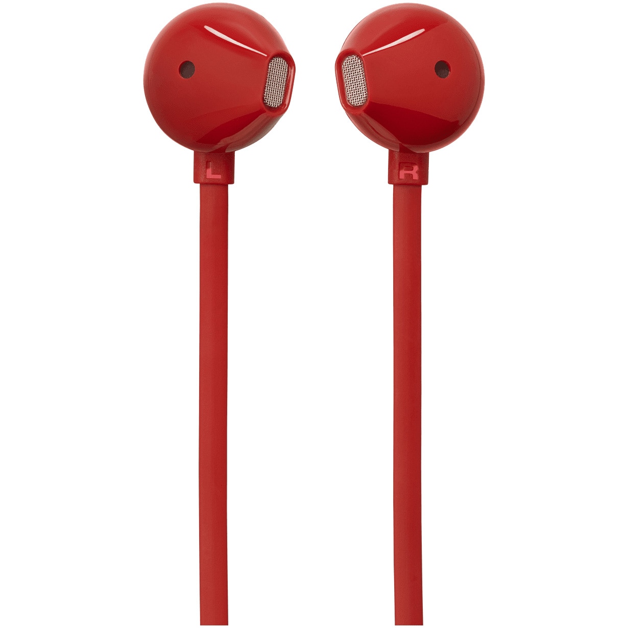 Casti In-Ear cu fir JBL Tune 305C, Pure Bass, Hi-Res, USB-C, Rosu
