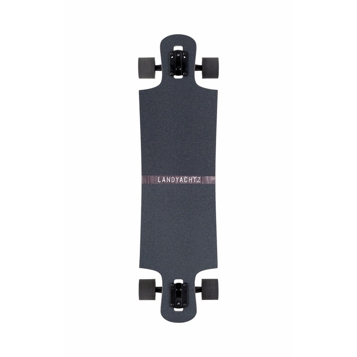 Longboard Landyachtz Drop Hammer, 93 cm, fa, fekete, 100 kg-ig tart