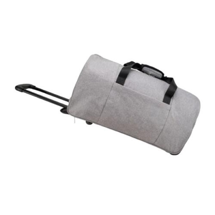 Унисекс пътна чанта, 60x30x29см, полиестер, сива, 52л