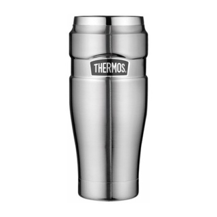 Termos, Thermos, 0.47L, izolatie termica dubla, argintiu, 83x197mm, inox