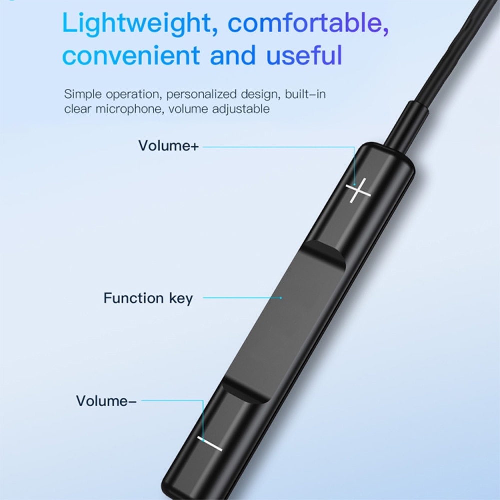 Casti Tip-C / USB-C compatibile cu Samsung, Huawei, Xiaomi, Motorola, Honor, Oppo, Realme, Nokia, OnePlus, Sony, Google, Clear Sound, Microfon pe fir, Controller, Negre