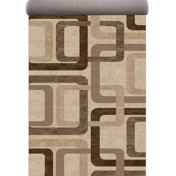 Килим Home Vista, Daffi 13151, Бежово / Кафяво, 120x300 cm