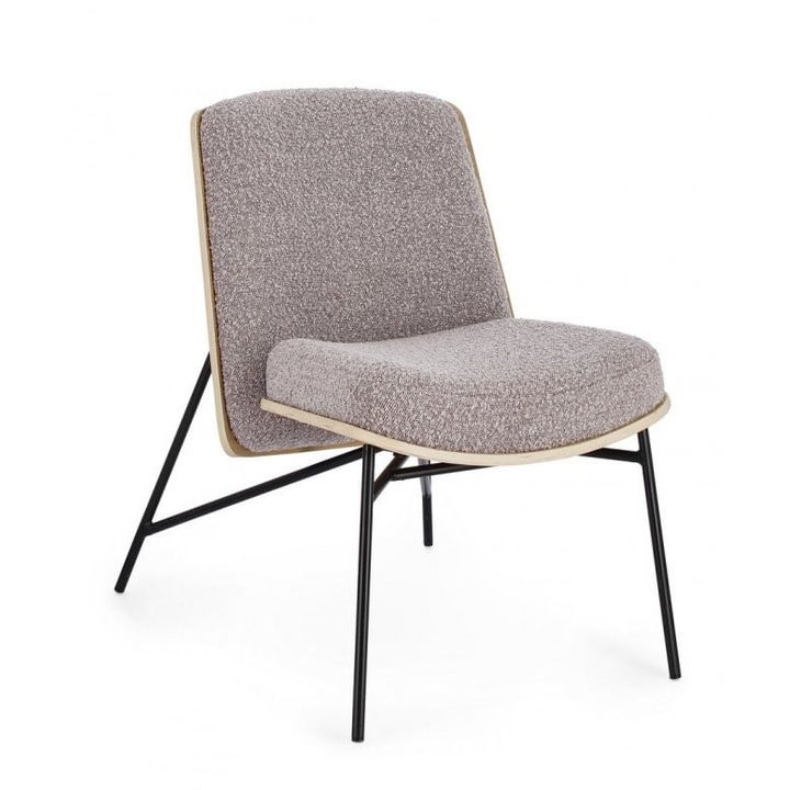 Barna fotel, Emerson, Bizzotto