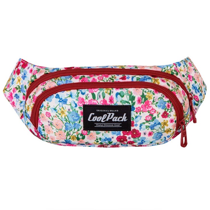Чанта за кръста CoolPack ALBANY Forget Me Not, 23 х 14 х 7 cm, Многоцветен