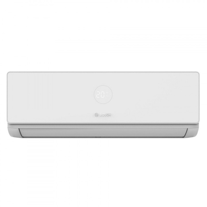 Инверторен климатик Bosch CL4000i-Set 26E, 9000 BTU охл/отопление, A++, I-Clean, Защита от замръзване, Бял