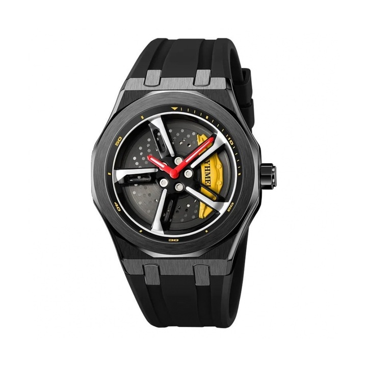 Мъжки часовник Yhmei 8235, Водоустойчив, Удароустойчив, Стилен, Жълт