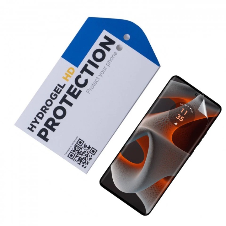 Удароустойчив протектор ОфисиТе за Motorola Edge 50 Pro, Hydrogel HD, Удароустойчиво покритие