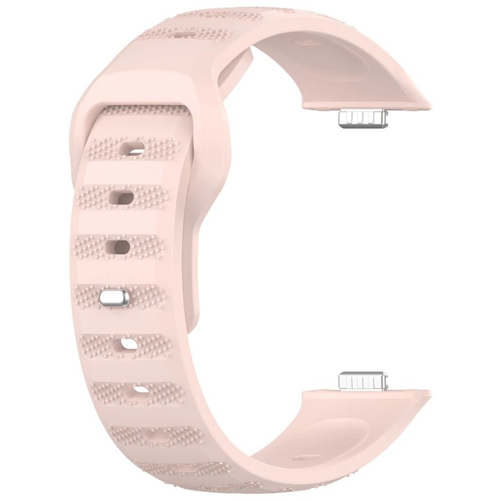 Szíjjal kompatibilis Huawei Watch Fit3 Fit 3, legjobb kiegészítők, szilikon, világos rózsaszín
