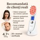 Perie Electrica ZEQAS cu Laser & Vibratii, Tratament Anticadere Par, Lumina Rosie, 7 Functii, Reincarcabila USB, Alba