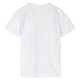 Tricou cu maneca scurta pentru copii Sonic Ring 24500, Alb