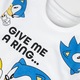 Tricou cu maneca scurta pentru copii Sonic Ring 24500, Alb