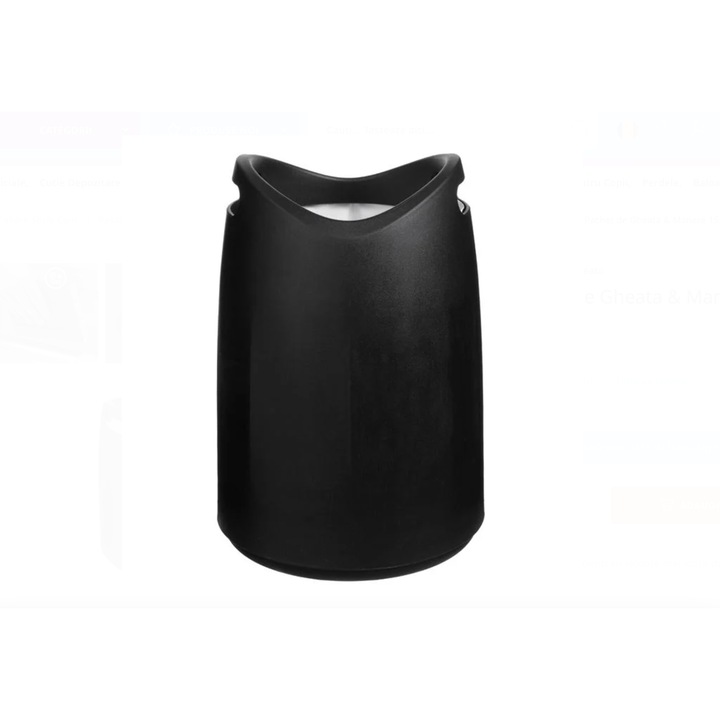 Frapiera Vin din Plastic Negru cu Element de Racire 15x15x20.5cm