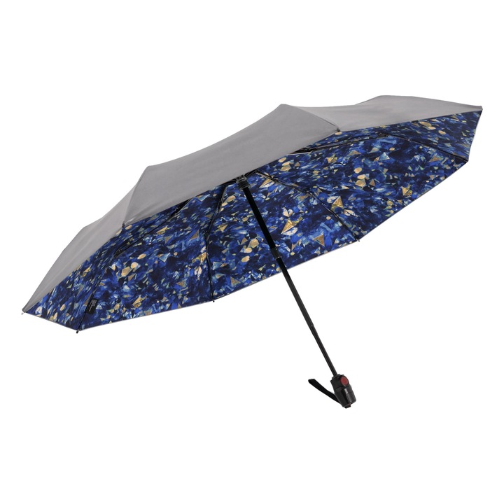 Umbrela, Knirps, T200 Medium Duomatic, Feel Lapis