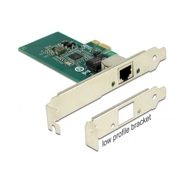Placa de retea Delock, i210, Gigabit LAN, PCI Express