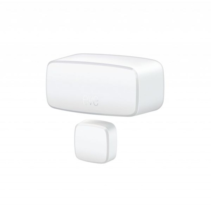 Senzor deschidere usa si fereastra Eve Door & Window, Compatibil Apple, Google & SmartThings, Alb